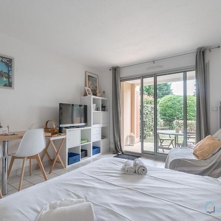 Studio Avec Terrasse Au Golf De Pornic Bagian luar foto
